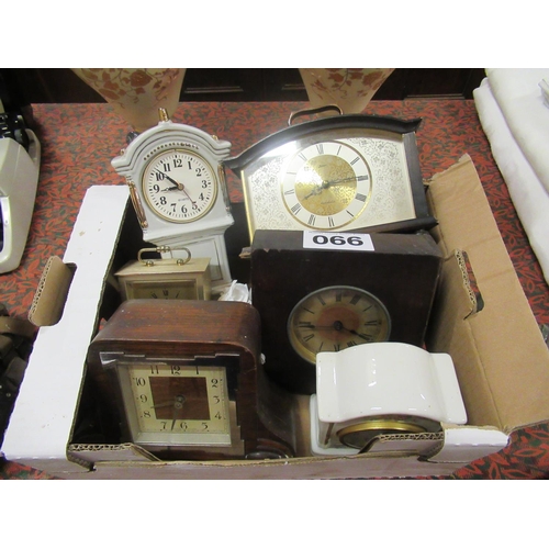 66 - Job lot of clocks - quartz etc.