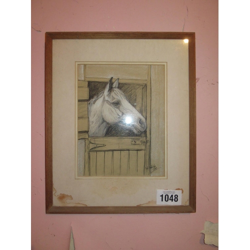 1048 - Sketch of Horse by W.Walsh 1975