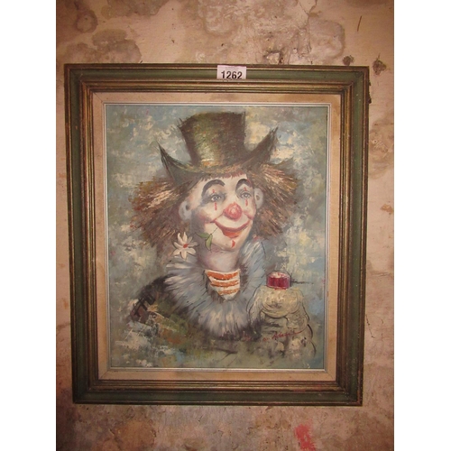 1262 - The Clonn - Oil on Canvas - Signed Adams