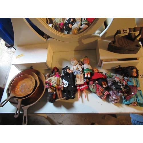 1272 - Job Lot of Dolls 12 -