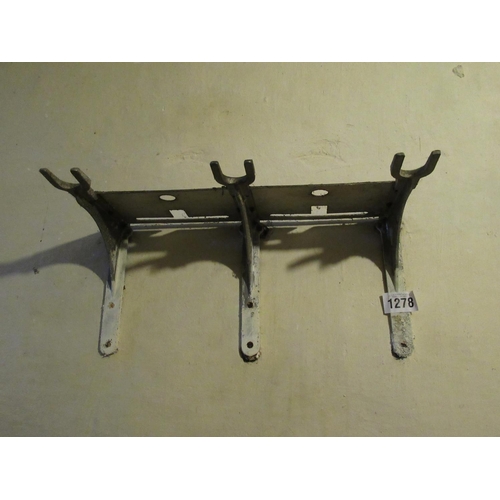 1278 - Aluminium HorseTack Wall Rack