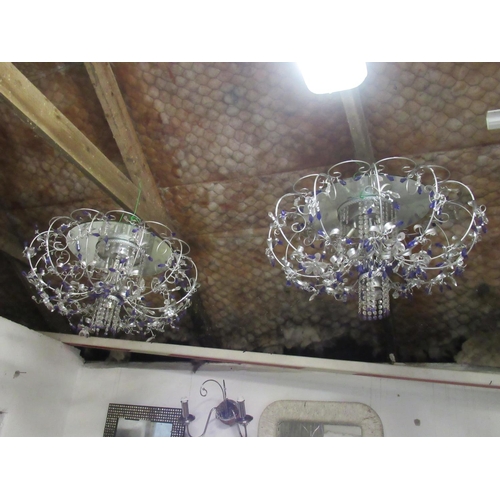 1298 - 5 Assorted Chandaliers