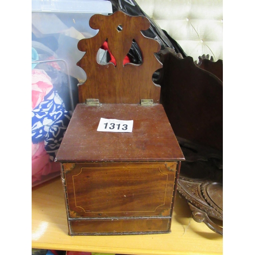 1313 - Wall mounted inlaid Letter Box