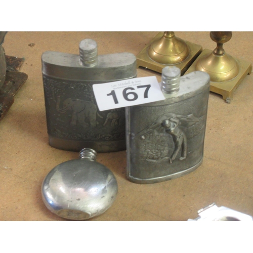 167 - 3 Flasks