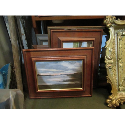 267 - 3 Framed Oils on Board - landscape scenes