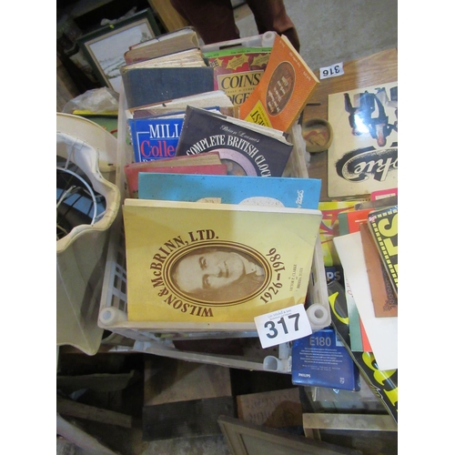 317 - Quantity of Books on Antiques and Collectibles