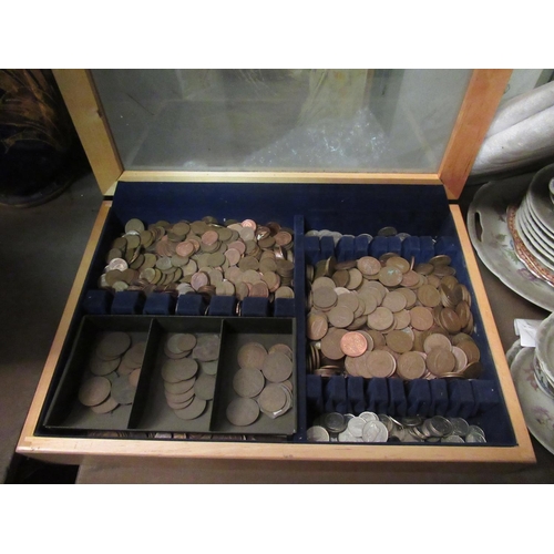 337 - Box of Old Irish Coins