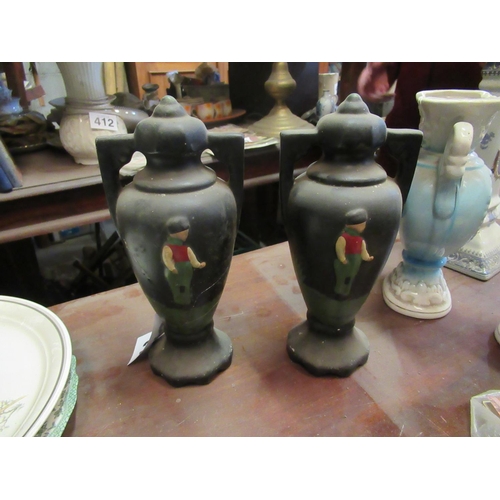 343 - Pair of Decorative Vases