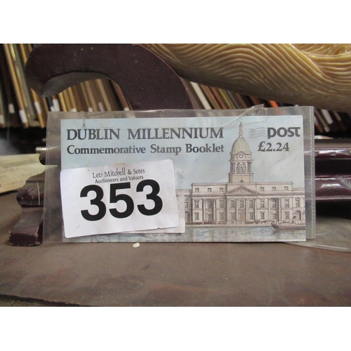 353 - Dublin Millenium - Commemorative Stamp Book