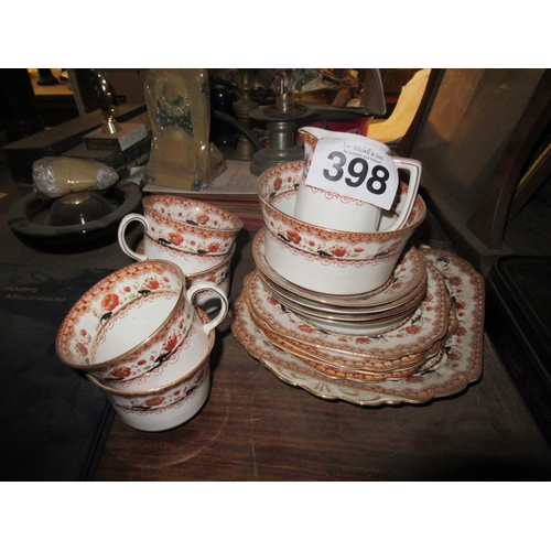 398 - English Bone China - Cups, Saucers,Plates