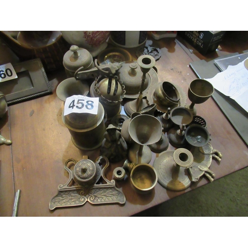 458 - Assortment of Brass hardware and Ornnaments