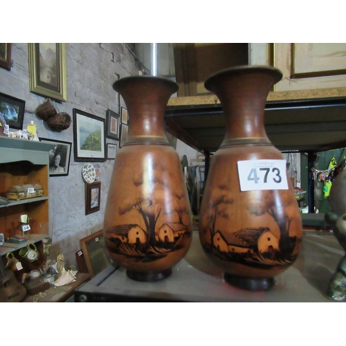 473 - Pair of Vases