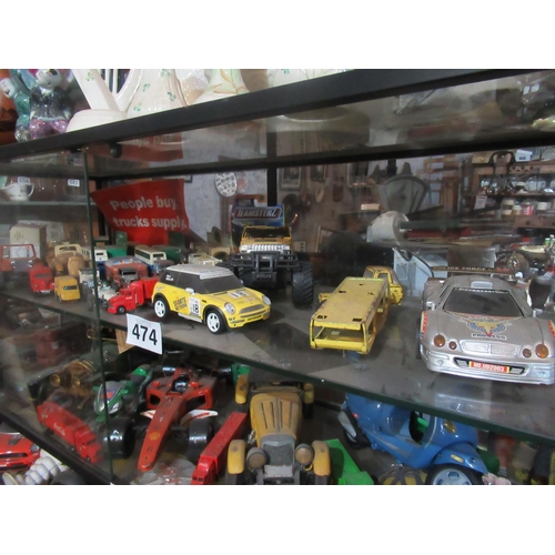 474 - Shelf of Collectible Toys