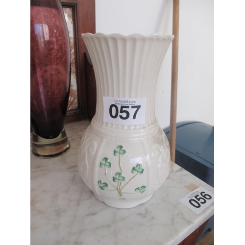 57 - Belleek Vase - 'Nadine' - 8