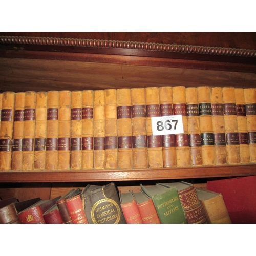 867 - 48 Volumes of Scotts Novels