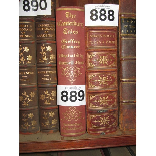 889 - The Canterbury Tales of Chaucer - Illustrated by Russell Flint