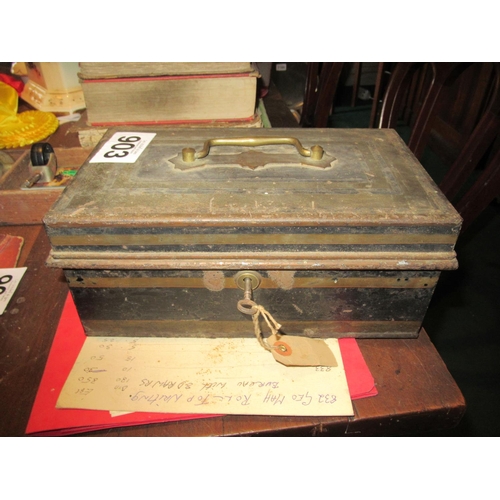 903 - Tin Box of Antique Keys