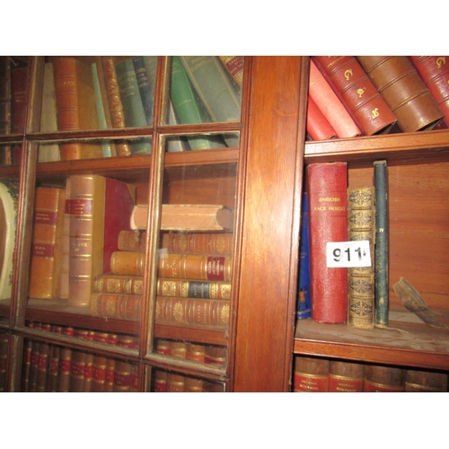 911 - Partial Shelf of Antique Books