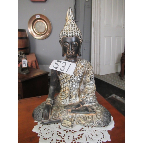 531 - Buddha H:36cm.