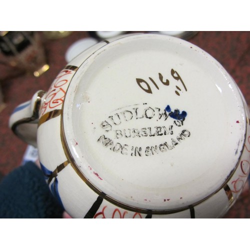 29 - 4 Piece Sudlow's Burslem tea and coffee set.