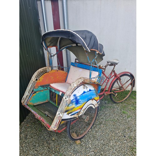 Vintage Rickshaw cart.