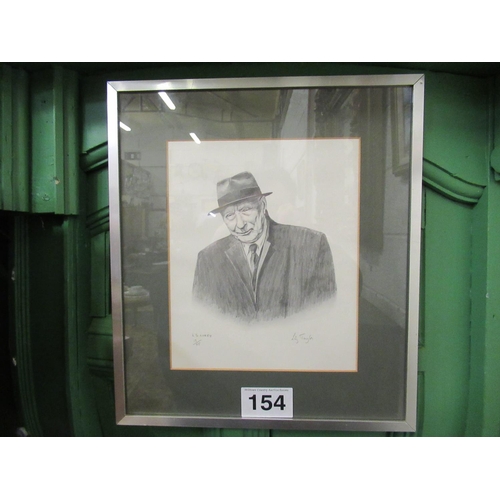 154 - L S Lowry Limited Edition Print. 13/75.  43cm x 37cm.