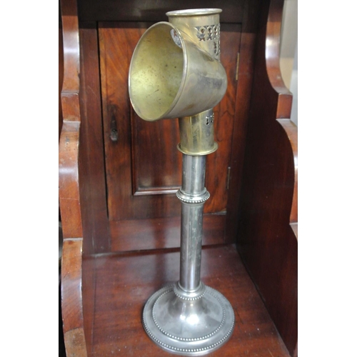 106 - An antique students/ nurses reading lamp.