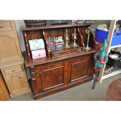 110 - An antique Doctors desk.