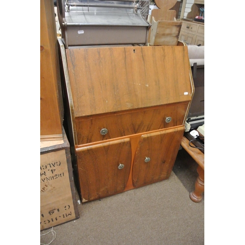 412 - A vintage/ retro writing bureau.