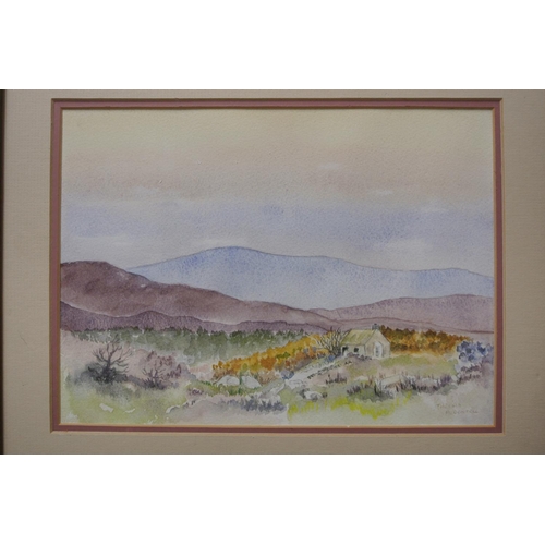 116 - An original framed Watercolour painint by Irish Artist, Thelma McDonnell.

Titled 'Derelict Cottage ... 