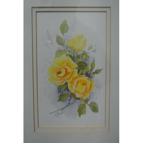 145 - An original framed watercolour painting by Irish Artist, Joe Hynes.

Untitled.

Measures 36x28cm.

S... 