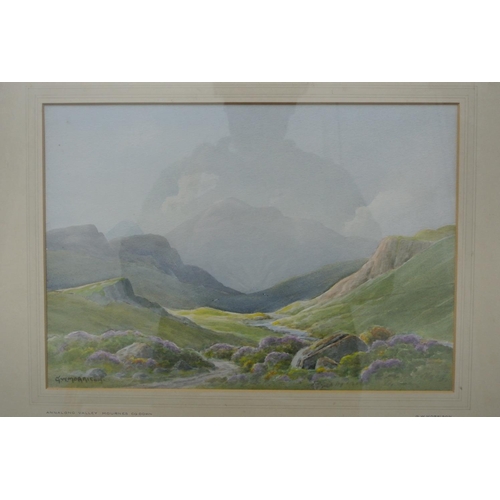 152 - An original framed watercolour painting by Irish Artist, G W Morrison.

Titled 'Annalong Valley Mour... 