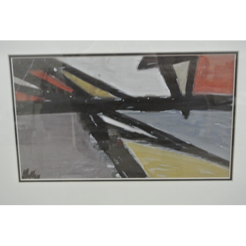 165 - A stunning original framed abstract painting by Irish Artist, Markey Robinson.

Untitled.

Measures ... 