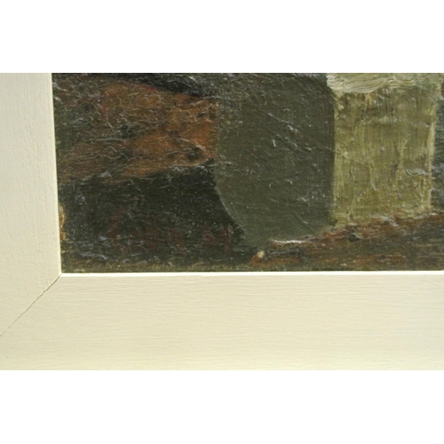 168 - A stunning original framed abstract oil on board painting by Irish Artist, Colin Middleton.

Titled,... 