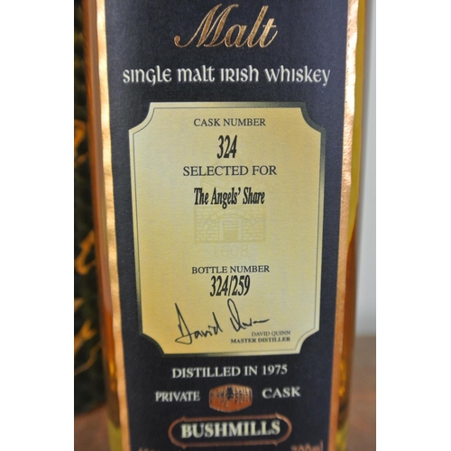 231 - A 70cl bottle of Bushmills 'Millennium Malt',Single Malt Irish whiskey, from cask number 324 - 'The ... 