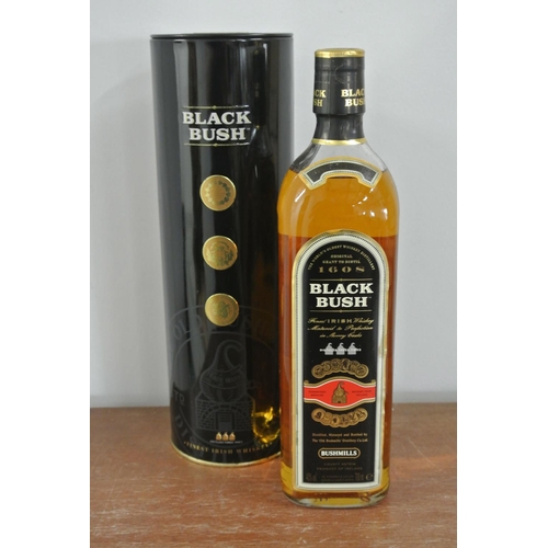 233 - A 70cl bottle of Bushmills Black Bush Irish whiskey, in original presentation tin.