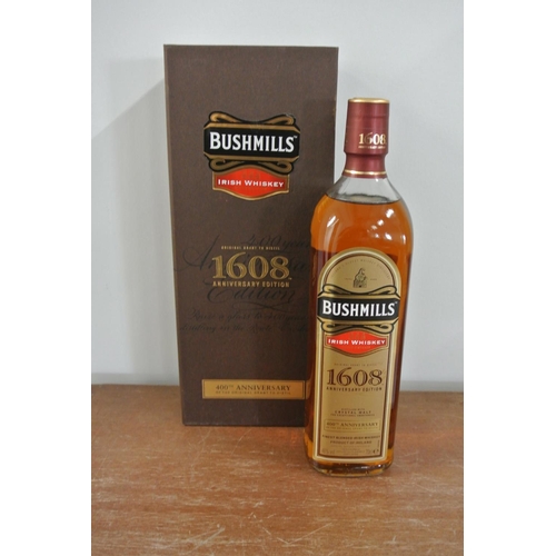 235 - A 70cl bottle of Bushmills 1608 400th Anniversary Edition Irish Whiskey, produced for the 400th anni... 