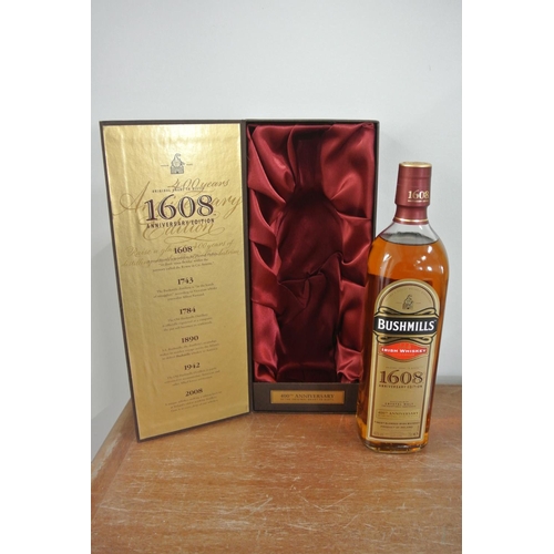 235 - A 70cl bottle of Bushmills 1608 400th Anniversary Edition Irish Whiskey, produced for the 400th anni... 