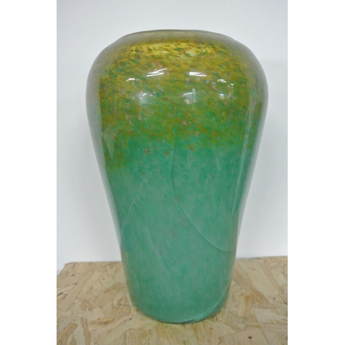 245 - A stunning vintage studio glass vase. (a/f)