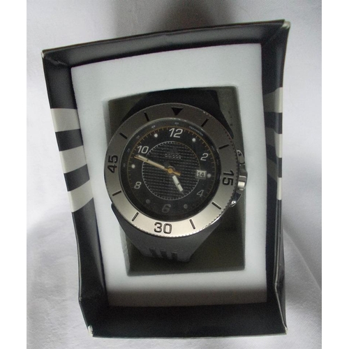 140 - A mens' Adidas wristwatch, in original box,working in as new condition.