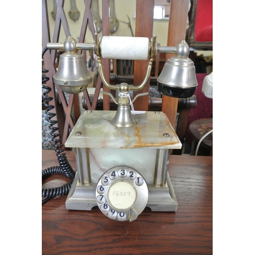 176 - An antique style telephone.