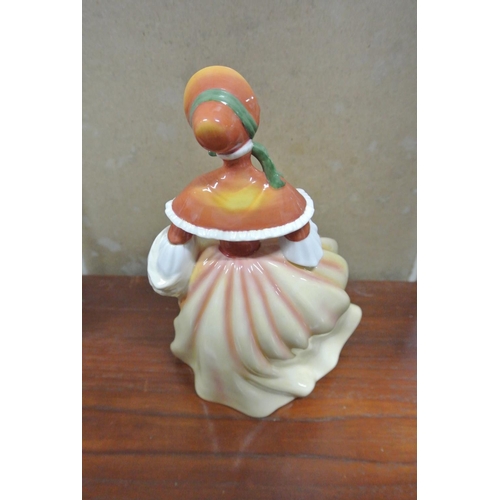 270 - A Royal Doulton figure from the Pretty Ladies range, 'Autumn', serial number HN5323.