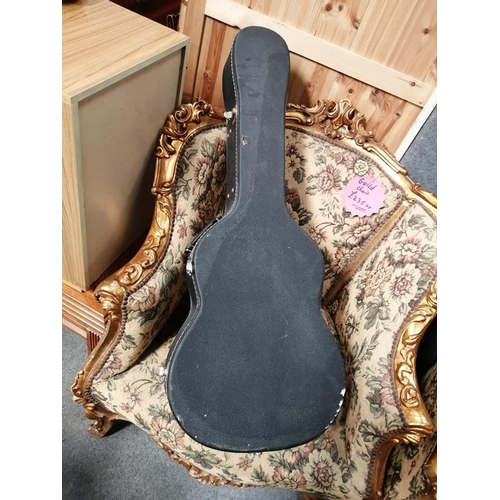 305 - A stunning acoustic guitar in hard case.