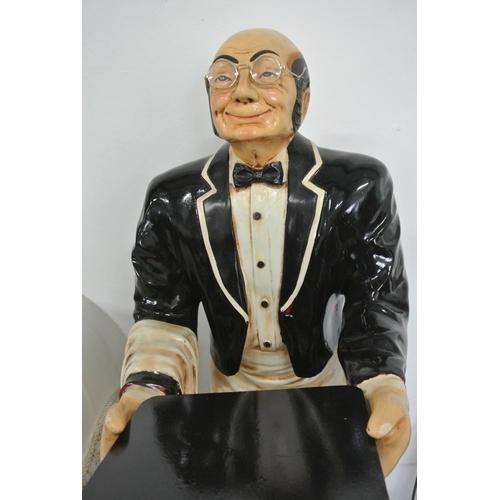 250 - A large dumb waiter/ butler figure.