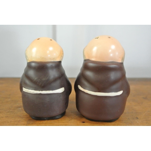 279 - A pair of Goebel Hummel Monk salt & pepper shakers.