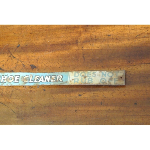 414 - A vintage Carr's Snowflake metal advertising strip.