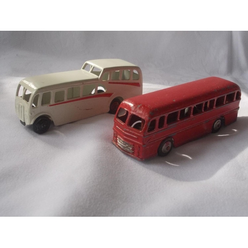 441 - Two Dinky models, including an Observation Coach and a Leyland Royal Tiger.