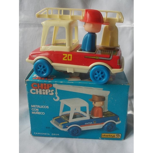 456 - A vintage Spanish Obertoys tinplate child's toy,