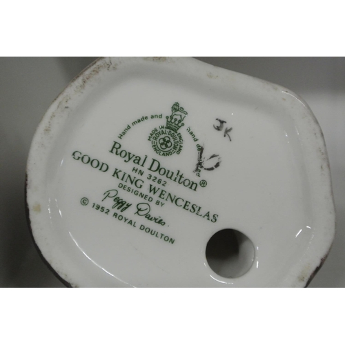 116 - A Royal Doulton Figure, 'Good King Wenceslas', serial number HN3262.