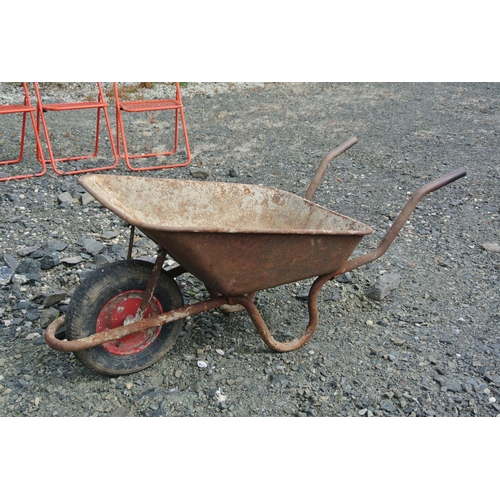 76 - A wheelbarrow.